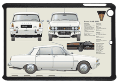Rover P6 V8 3500 1969-70 Small Tablet Covers